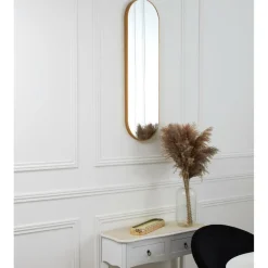 Spiegels|Spiegels|Ygo Spiegel XILIAM Hang. Ovaal Goud