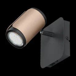 Spots|Ygo Spot GILLAN 1Del. Zwart/Coffee