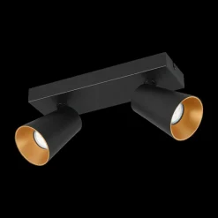 Spots|Ygo Spot SHARP 2Del. Met. Zwart/Goud