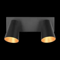 Spots|Ygo Spot SHARP 2Del. Met. Zwart/Goud