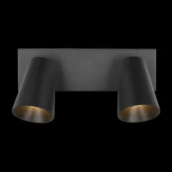 Spots|Ygo Spot SHARP 2Del. Met. Zwart/Goud