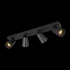 Spots|Ygo Spot SHARP 4Del. Met. Zwart/Goud