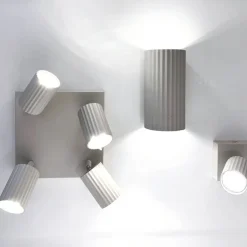 Spots|Ygo Spot SOKA 4Del. Metaal Wit