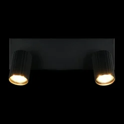 Spots|Ygo Spot SOKA 2Del. Metaal Zwart