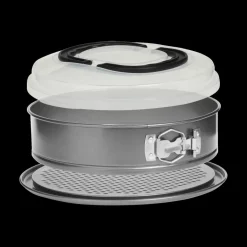 Bakaccessoires|Ygo Springvorm BAKERY M/Deksel Met. 26 cm