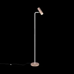 Vloerlampen|Ygo Staanlamp MARLEY Met. Coffee