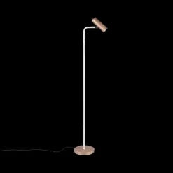 Vloerlampen|Ygo Staanlamp MARLEY Met. Coffee