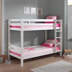 Slaapkamer|Bedden|Ygo Stapelbed PEPIJN Wit 90x200