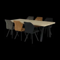 Stoelen|Ygo Stoel ALECIO Softyl Steel