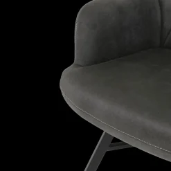 Stoelen|Ygo Stoel CLAUDIA Chicago Antraciet