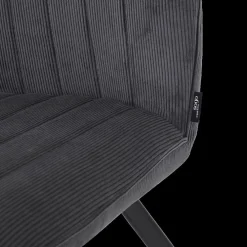 Stoelen|Ygo Stoel CORDOBA Antraciet