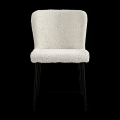 Stoelen|Ygo Stoel DORIEN Bouclé Ecru