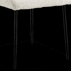 Stoelen|Ygo Stoel DORIEN Bouclé Ecru