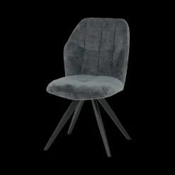 Stoelen|Ygo Stoel ELVIRA Antraciet