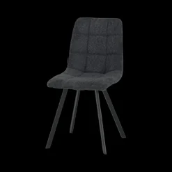 Stoelen|Ygo Stoel ERVI Bouclé Donkergrijs