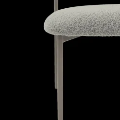 Stoelen|Ygo Stoel FJERRE Bouclé Grijs