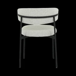 Stoelen|Ygo Stoel FJERRE Bouclé Lichtgrijs