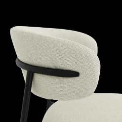 Stoelen|Ygo Stoel FJERRE Sand Pt Zwart