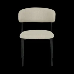 Stoelen|Ygo Stoel FJERRE Sand Pt Zwart