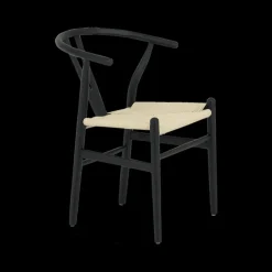 Stoelen|Ygo Stoel FOSS Ash Wood Black