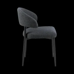Stoelen|Ygo Stoel FRIDA Basel Dark Grey