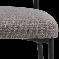 Stoelen|Ygo Stoel FRIDA Basel Grey/Brown