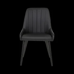 Stoelen|Ygo Stoel LISSONI PU Zwart