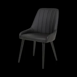 Stoelen|Ygo Stoel LISSONI PU Zwart