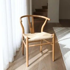 Stoelen|Ygo Stoel LIV Beech Wood Natural