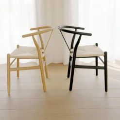 Stoelen|Ygo Stoel LIV Beech Wood Natural