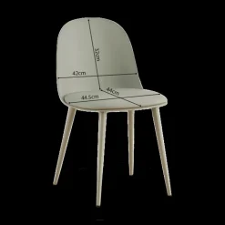 Stoelen|Ygo Stoel MALOU Groen