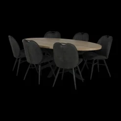 Stoelen|Ygo Stoel met Greep BRANDO Luxor Antraciet