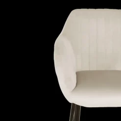 Stoelen|Ygo Stoel MILES Velvet Beige