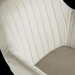 Stoelen|Ygo Stoel MILES Velvet Beige