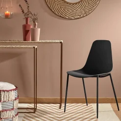 Stoelen|Ygo Stoel MISCANTHUS Zwart