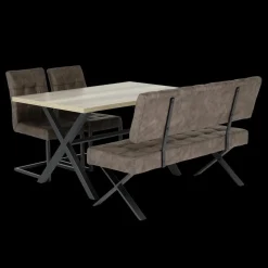 Stoelen|Ygo Stoel RANGER Vintage Antraciet