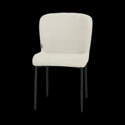 Stoelen|Ygo Stoel SARITA Bouclé Beige