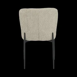 Stoelen|Ygo Stoel SARITA Bouclé Caffe Latte