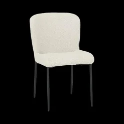 Stoelen|Ygo Stoel SARITA Bouclé Cream