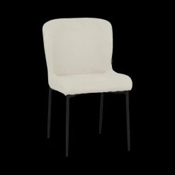 Stoelen|Ygo Stoel SARITA Bouclé Ecru