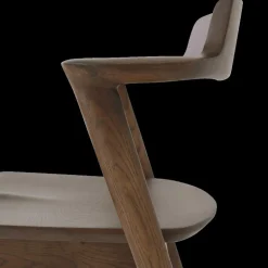 Stoelen|Ygo Stoel TEO Ash Wood Walnut