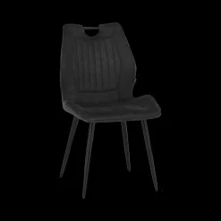 Stoelen|Ygo Stoel TOMASO Micro Anthracite