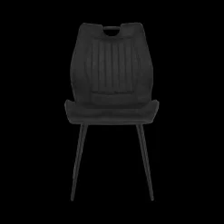 Stoelen|Ygo Stoel TOMASO Micro Anthracite