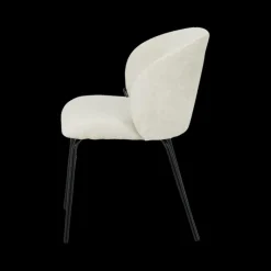 Stoelen|Ygo Stoel YENER Coconut Pt Zwart