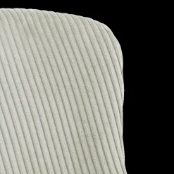 Stoelen|Ygo Stoel ZOEY Beige Ribfluweel