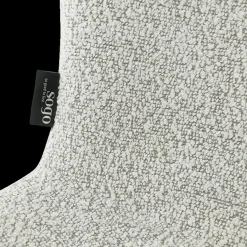 Stoelen|Ygo Stoel ZOEY Bouclé Lichtgrijs