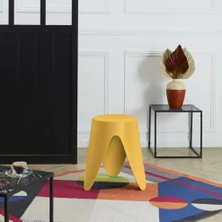 Krukjes|Ygo Tabouret IDALO Mosterdgeel