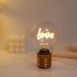 Decoratieve Accessoires|Kinderverlichting|Ygo Tafellamp BULB Love