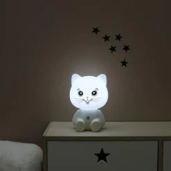 Decoratieve Accessoires|Kinderverlichting|Ygo Tafellamp CHATTI Mini Wit