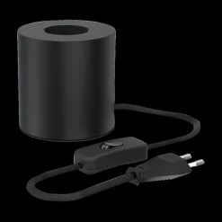 Lampenvoeten|Ygo Tafellamp CILINDER Zwart